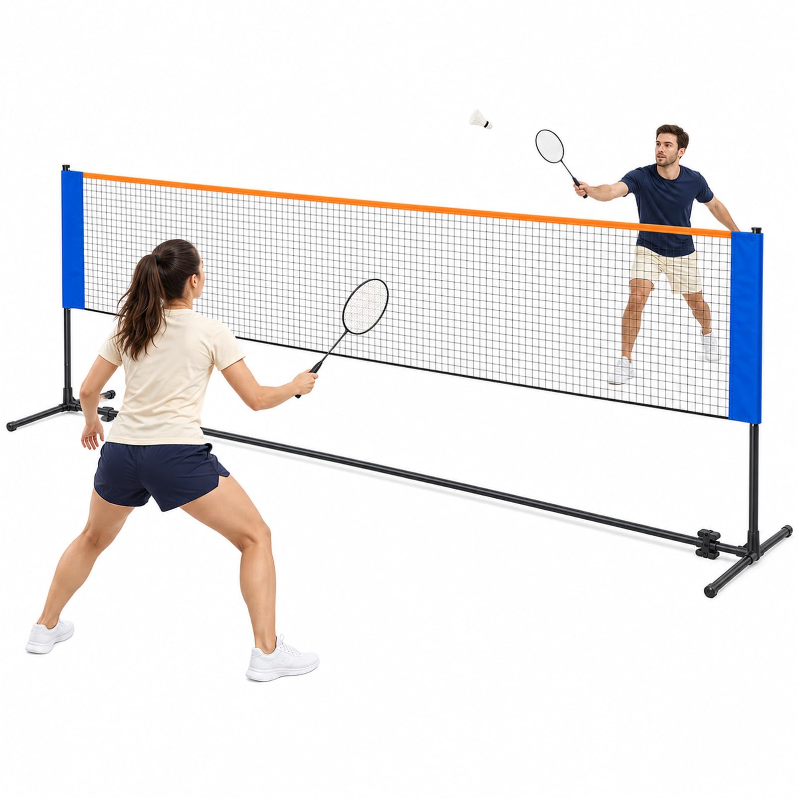 Red de Bádminton,Red de bádminton-Pickleball Regulable en Altura