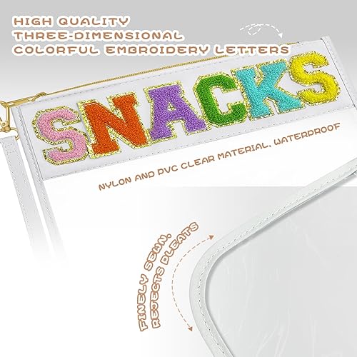 Miniatura 3 de Bolsa de maquillaje transparente de felpilla con cremallera de viaje, bolsa de maquillaje de nailon, bolsa de maquillaje preparada, bolsa de aseo