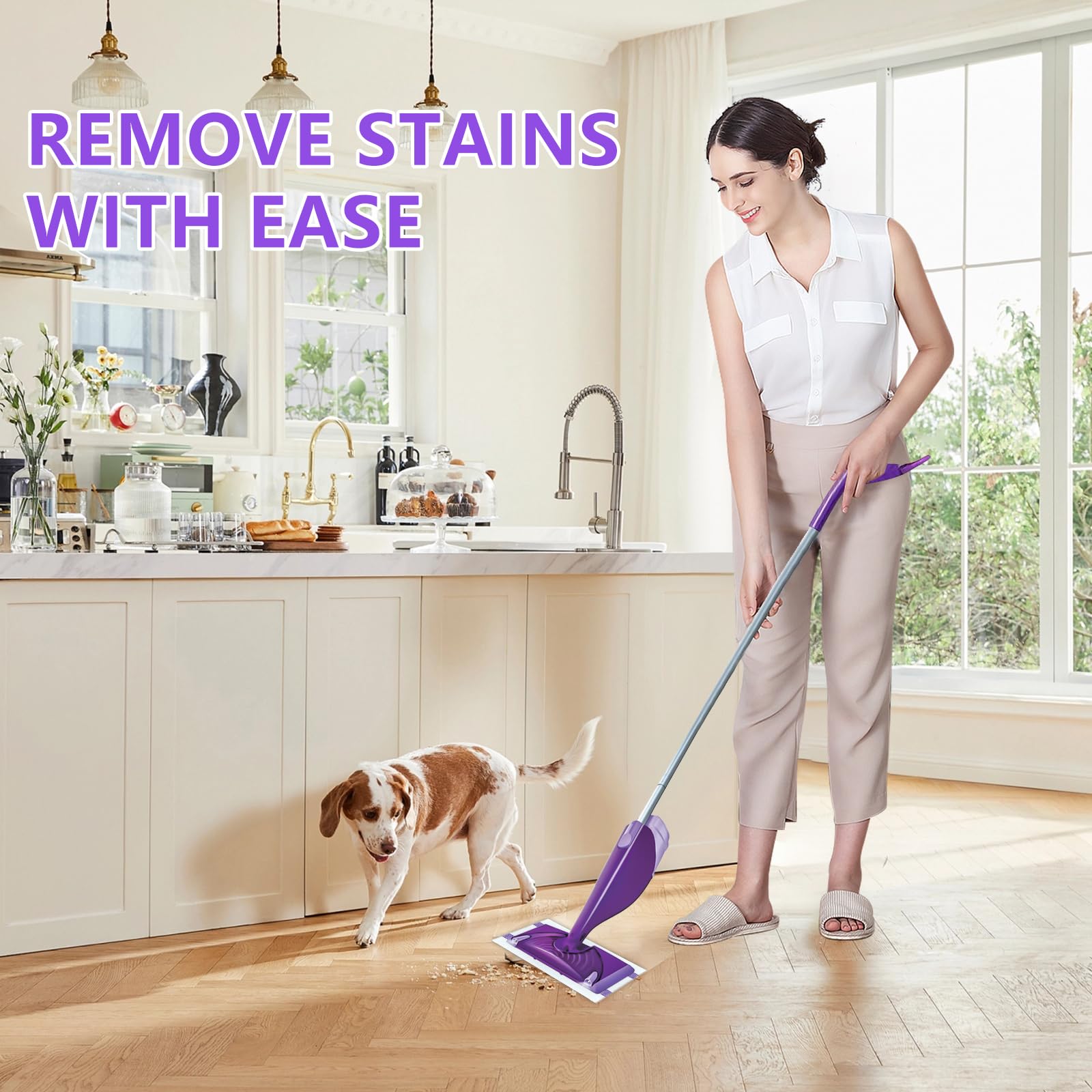 40 Pack Disposable Mop Pad Refills For Wet Jet Spray Mop Pads