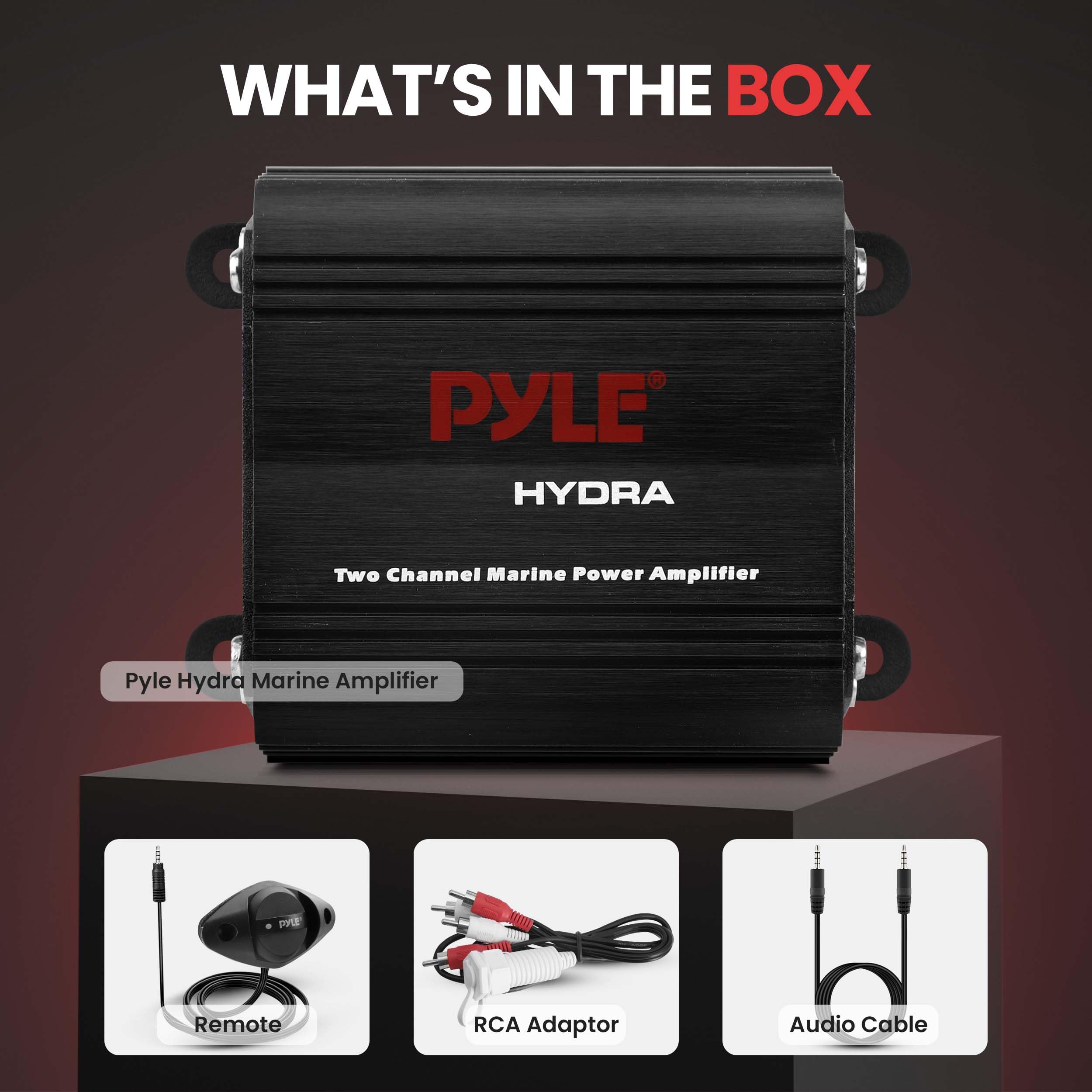 Amazon.co.jp: 400W 2CH MICRO MARN AMP [並行輸入品] : PYLE