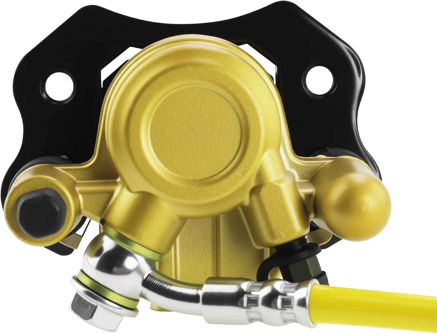 PRO BAT Rear Hydraulic Brake Assembly Caliper Master Cylinder Kit Go Kart Golf Cart ATV Golden