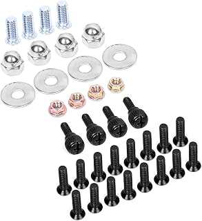 KAMaster Hardware Pack for Green Egg Half Side Shelve,Screw Replacement Kit for Half Grill Mates of S/M/L/XL/2XL Green Egg Grill (Screw Kit for Only One Side Shelve)
