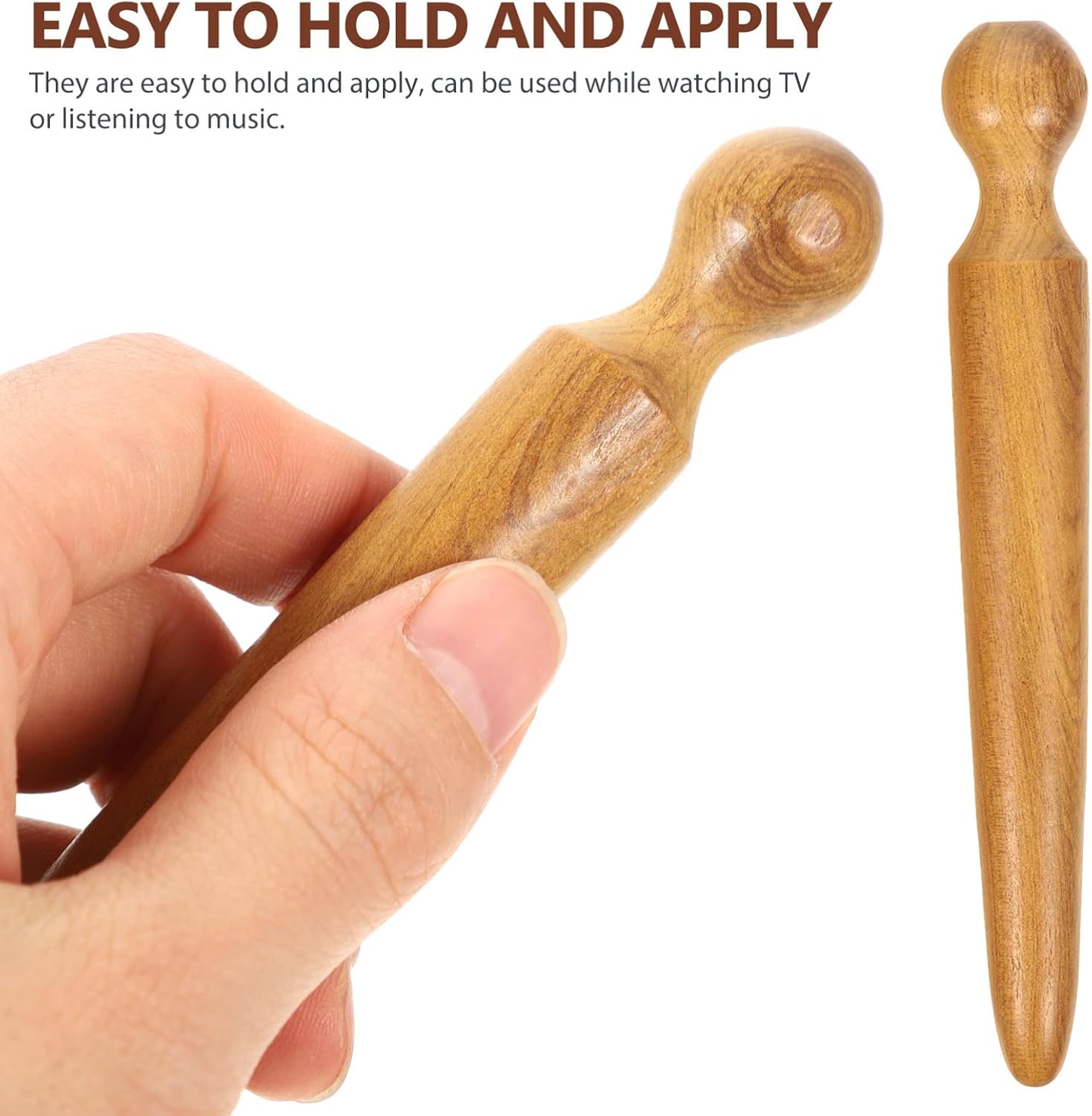 Ciieeo Deep Tissue Massage Stick Roller Manual Massage Tools for Acupoint Relief