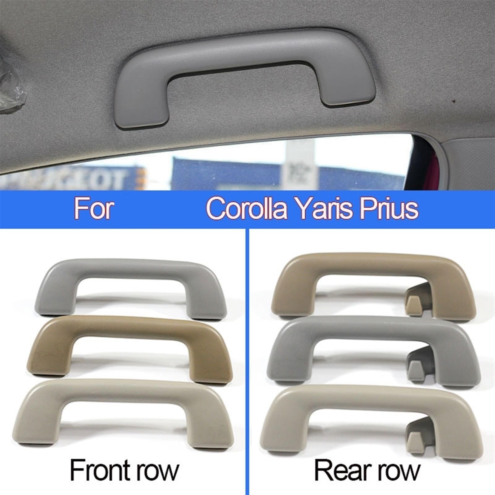 Poignée De Toit Pour Voiture - Sécurité Et Confort Pour Toyota Corolla, Yaris, Prius Et Plus !