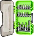 Greenworks 50-Piece Impact Rated Driving Set, Screwdriver Bit Set, Precision-Milled Bit, Modular Case, Magnetic Bit Holder