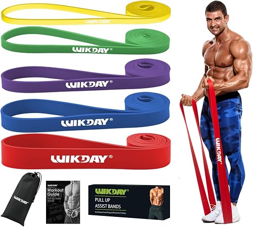 WIKDAY WIKDAY 5pack Resistance Bands resistance-band, 01 Multicolour