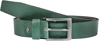 3100111 - Cinturón de piel para hombre (90-140 cm), color verde