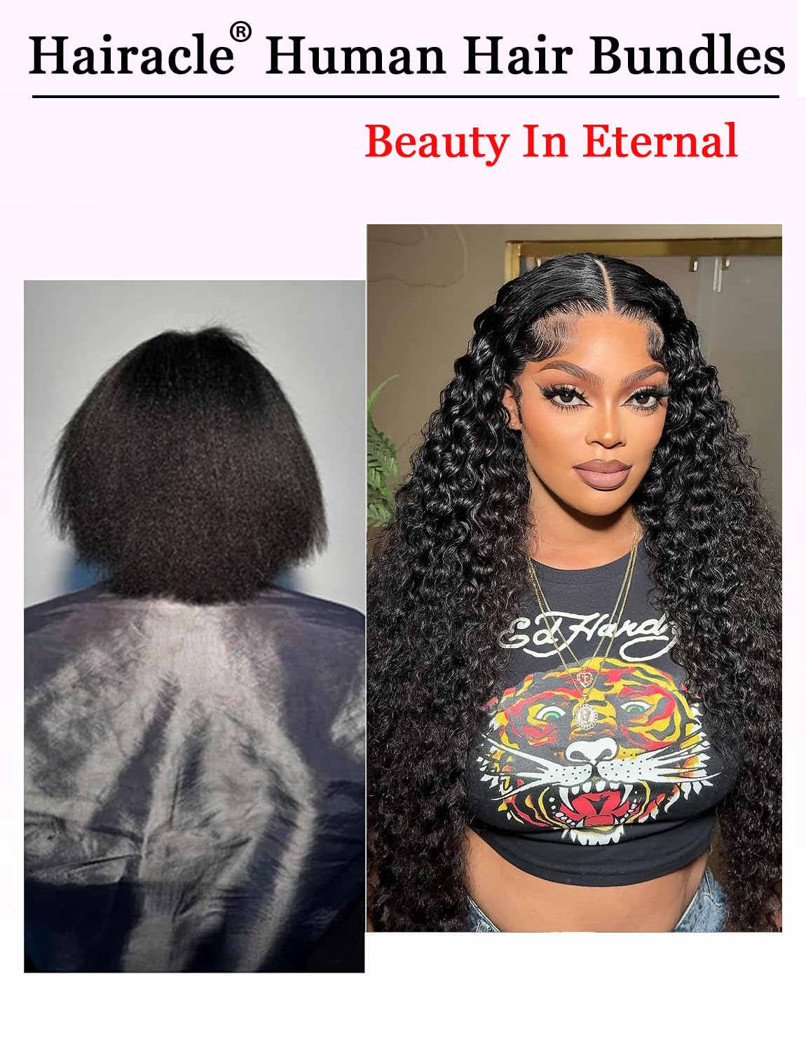 Burmese Curly Bundles Human Hair 18 20 22 24 inch 3c4a Quick Weave Bundles 100% Unprocessed Virgin Hair 16A Burmese Curly Bundles with Spiral Curly End Hair Extensions Natural Black Color