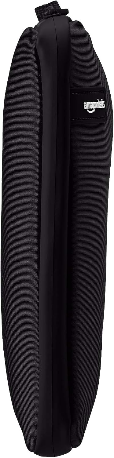 Amazon Basics 11.6" Professional Laptop Case Sleeve Bag (With Retractable Handle) - Black