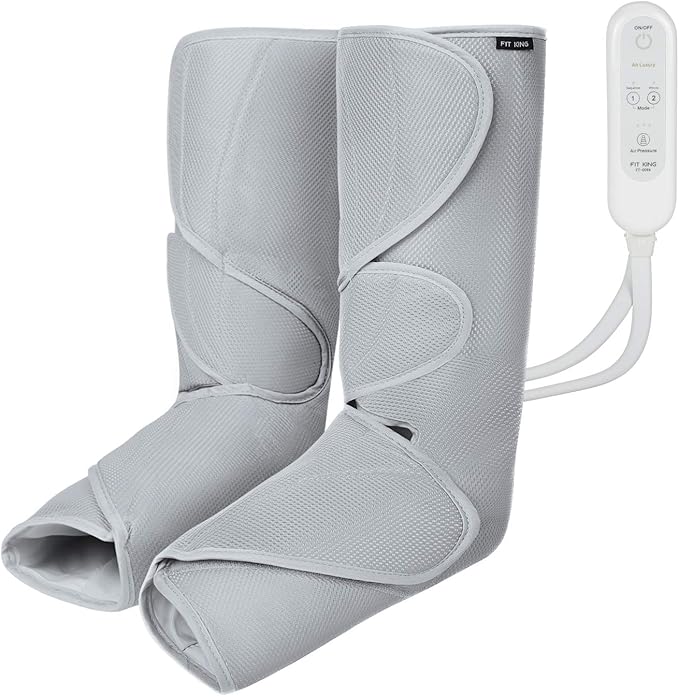 FIT KING Air Compression Leg Massager for Foot and Calf Circulation