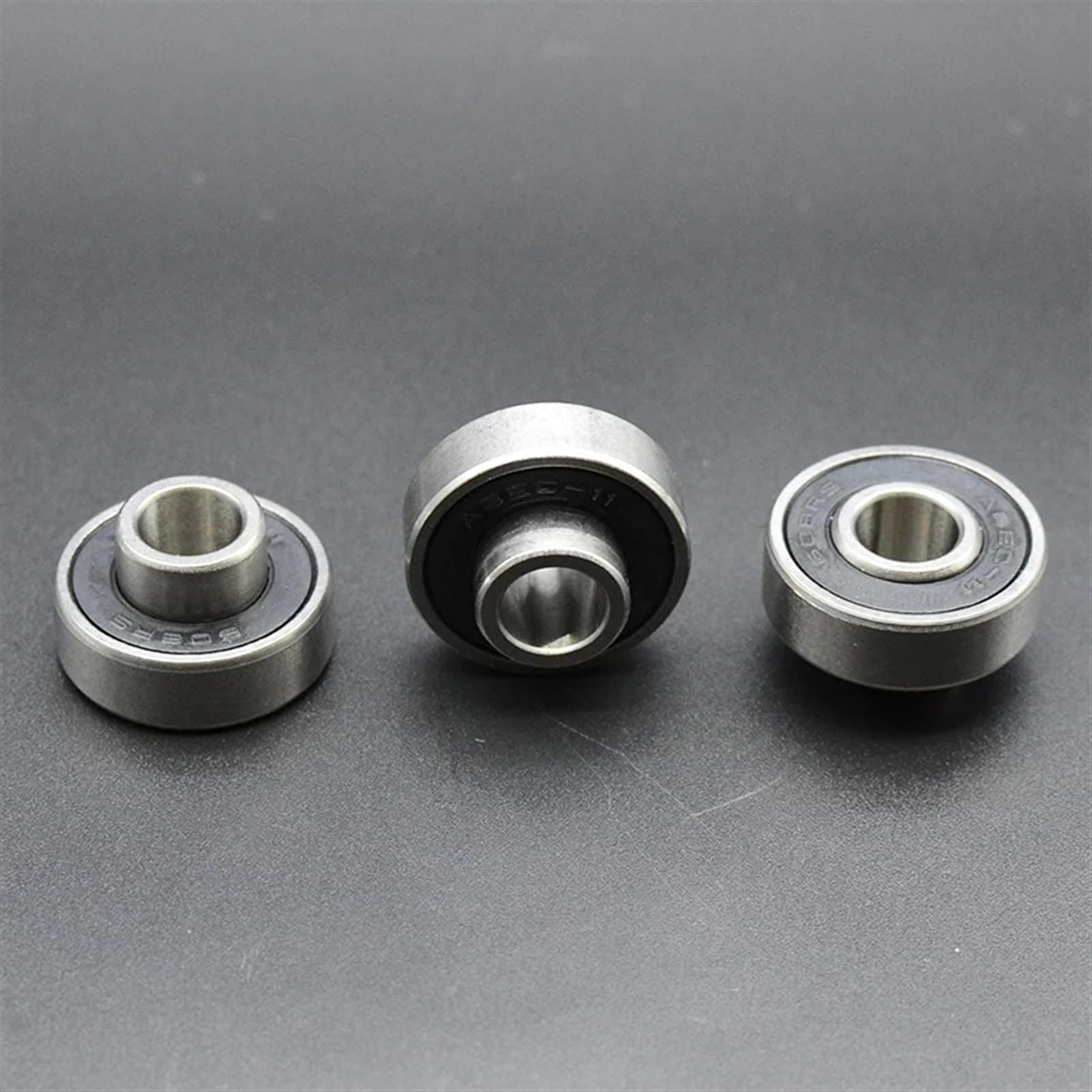 Lot de 8 roulements 608 RS 8 x 22 x 7 mm ABEC-11, entretoise intégrée, roulement 608 for Skateboard et Longboard
