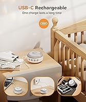 Vista 7 de Máquina de ruido blanco - Dreamegg D11 máquina de sonido portátil