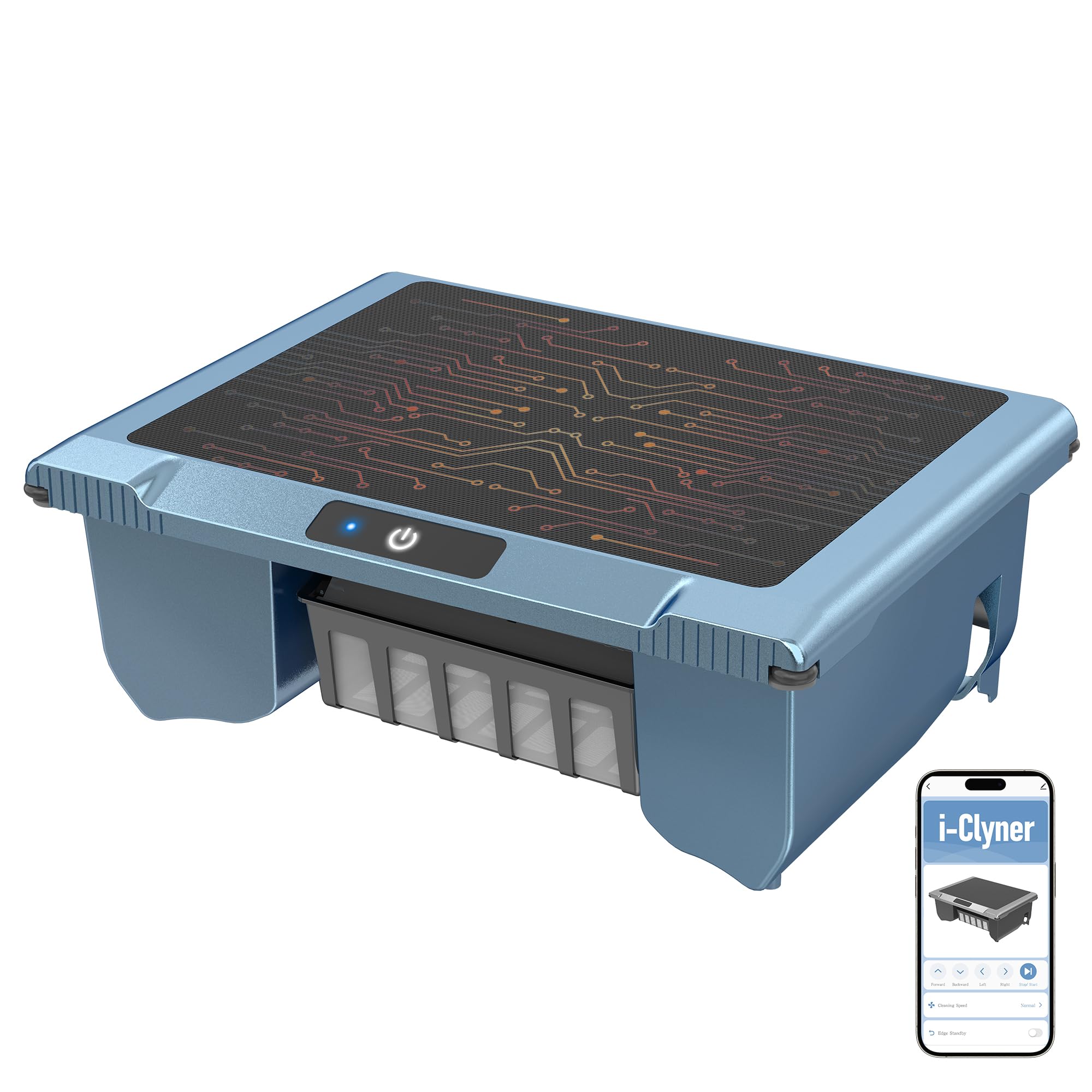 Photo 1 of T1B Solar Powered Pool Skimmer Robot, Automatic Robotic Pool Surface Skimmer Cleaner with 24/7 Cleaning, Dual Charging Modes, Auto-Dock, Inground & Above-Ground Pools