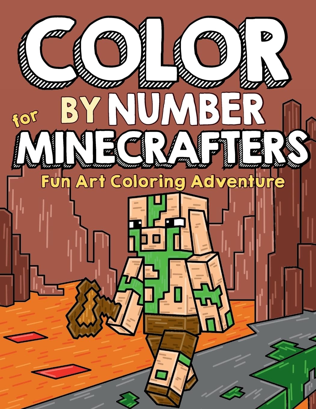 Color by Number for Minecrafters: Fun Art Coloring Adventure: 2
