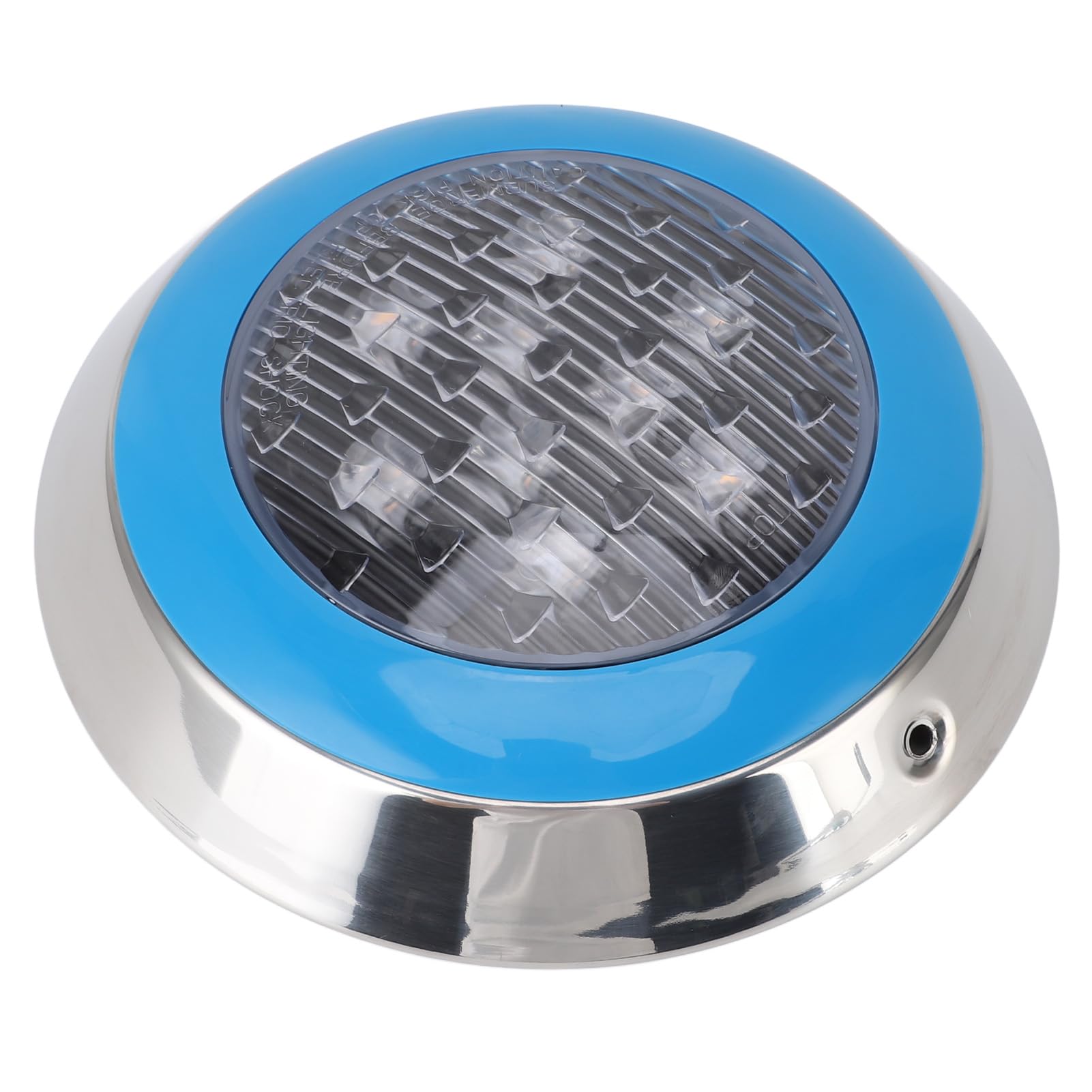 Tauchbare Poolbeleuchtung, professionell, warmweiß 3000 K, 24 V, eingelassene Unterwasser-LED-Leuchte, wasserdichte Schwimmbadlampe für Teich, und Spa mit ABS-Gehäuse (Sau)