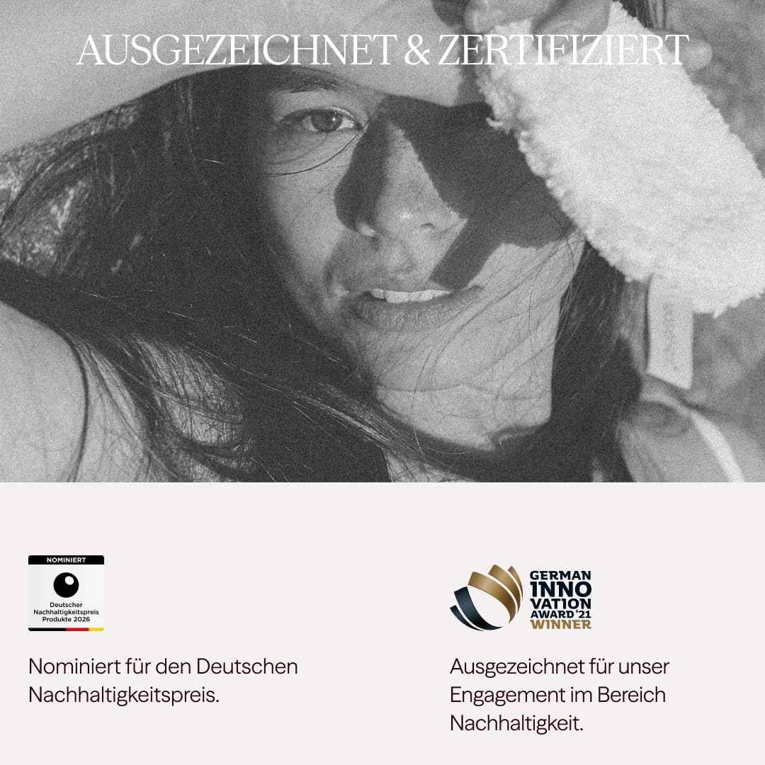 Waschies 3-tlg. Sauna Set – 1 Reinigungshandschuh, 1 Körperreinigungs- & Peelingpad und 1 Gesichtsreinigungs- & Peelingpad – sanfte Reinigung – waschbar, wiederverwendbar & nachhaltig - Alle Hauttypen