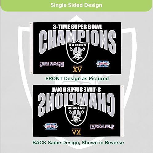 Miniatura 83 de NFL Dallas Cowboys - Bandera duradera de 3 x 5 para exteriores con ojales, bandera y pancarta resistentes para jardín al aire libre y patio, bandera