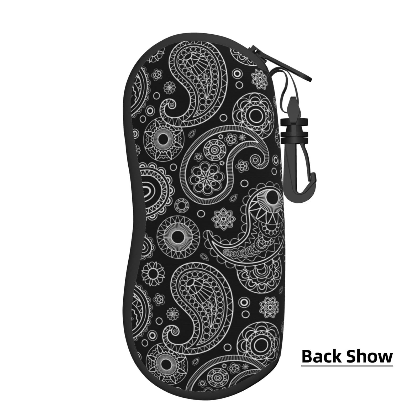 Funda suave para gafas de sol, funda de neopreno ultraligera con cremallera para gafas