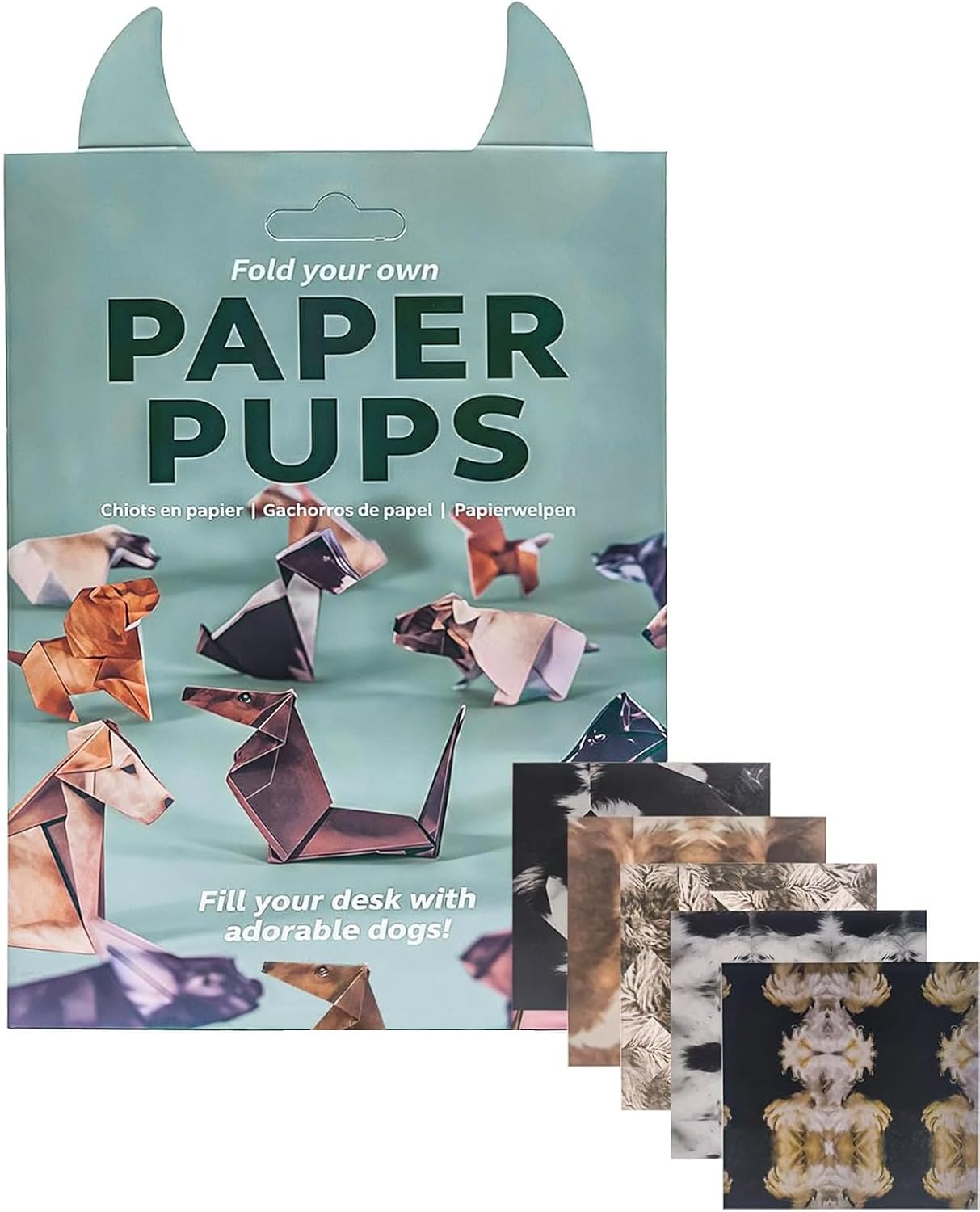 50 Sheets DIY Paper Cats, Origami Paper Kit to Fold Cute Cat Figures, Desk Origami Cats Decoration, Craft Activity for Adults Kids, Creative Gift for Kids Adults Cat Lovers
