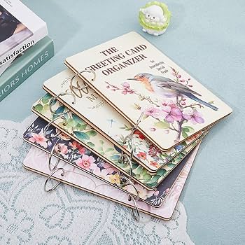 Amazon.com: SUPERDANT Birthday Wishes Greeting Card Organizer Birthday Gift Card  Holder Cake Cards Keeper Storage Keepsake Book Binder Post Cards Photo  Album Holder Party Planner Journal Keepsake Gifts : Office Products