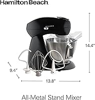 Vista 8 de Batidora eléctrica, de Hamilton Beach, de metal, Licorice