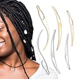 6Pcs Interlocking Tool for Locs, Oustdanding Sisterlock Retighten Tool, Excellent Dreadlock Crochet Needle for Maintaining Real Dread Loc, Dreadlock Tool for Hair, 3 Type