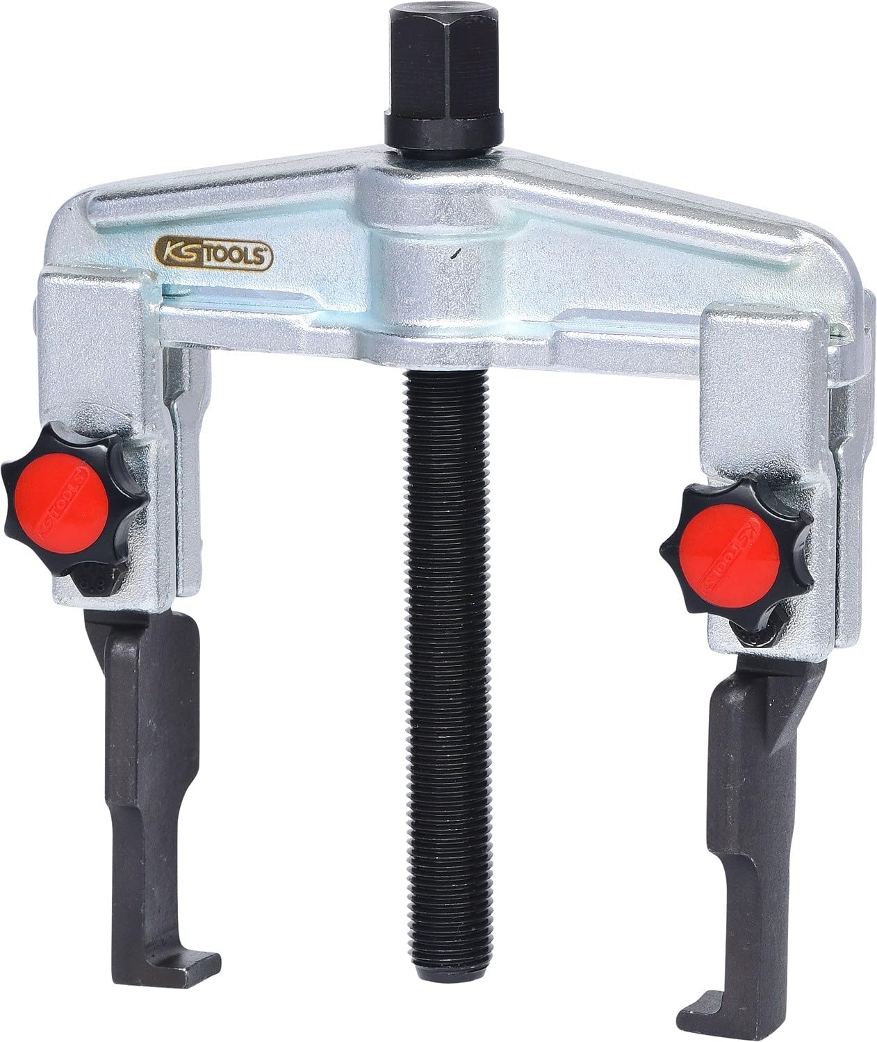 KS Tools 620.0045 Quick Adjustment Universal 2 arm Puller Set including Extremely Narrow Legs, 20-90 mm