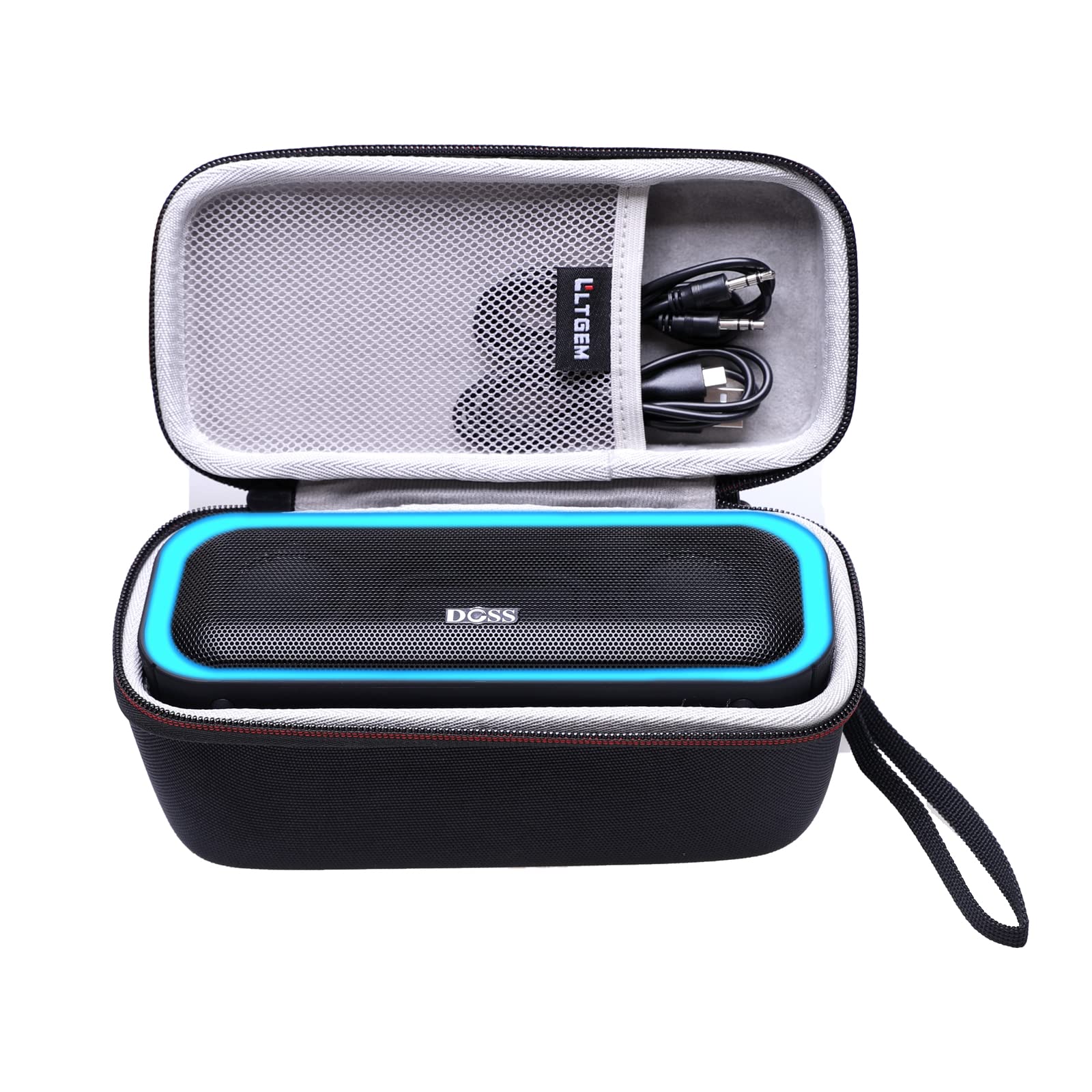 Amazon | L LTGEM ハードキャリーケース DOSS SoundBox Pro ポータブル