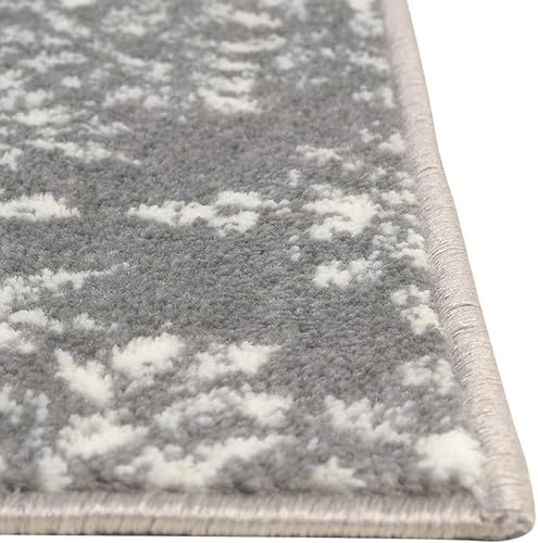 Miniatura 7 de Unique Loom - Tapete rectangular de 9 x 12 pies, estilo clásico y tradicional, colección Sofía, modelo 3138656, color beige., Polipropileno, Gris