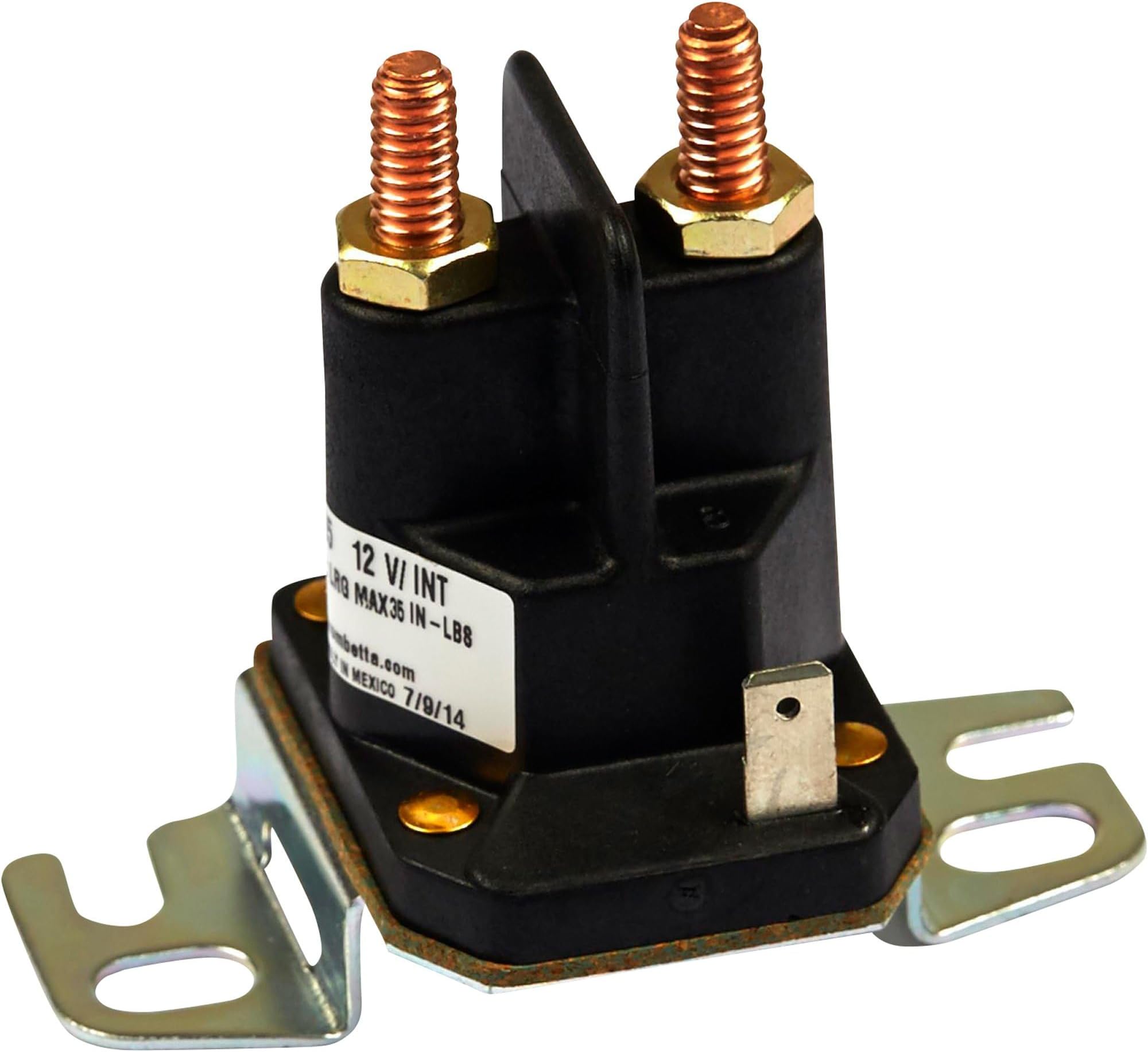 Briggs & Stratton 691656 Starter Solenoid Replaces 691656 555375GS 790951, Black, 3.15 Inch
