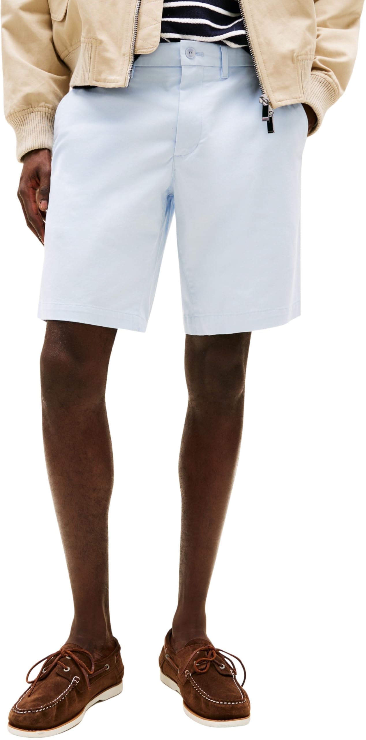 Tommy Hilfiger Men’s Brooklyn 1985 Shorts, Blue (Breezy Blue), 28W