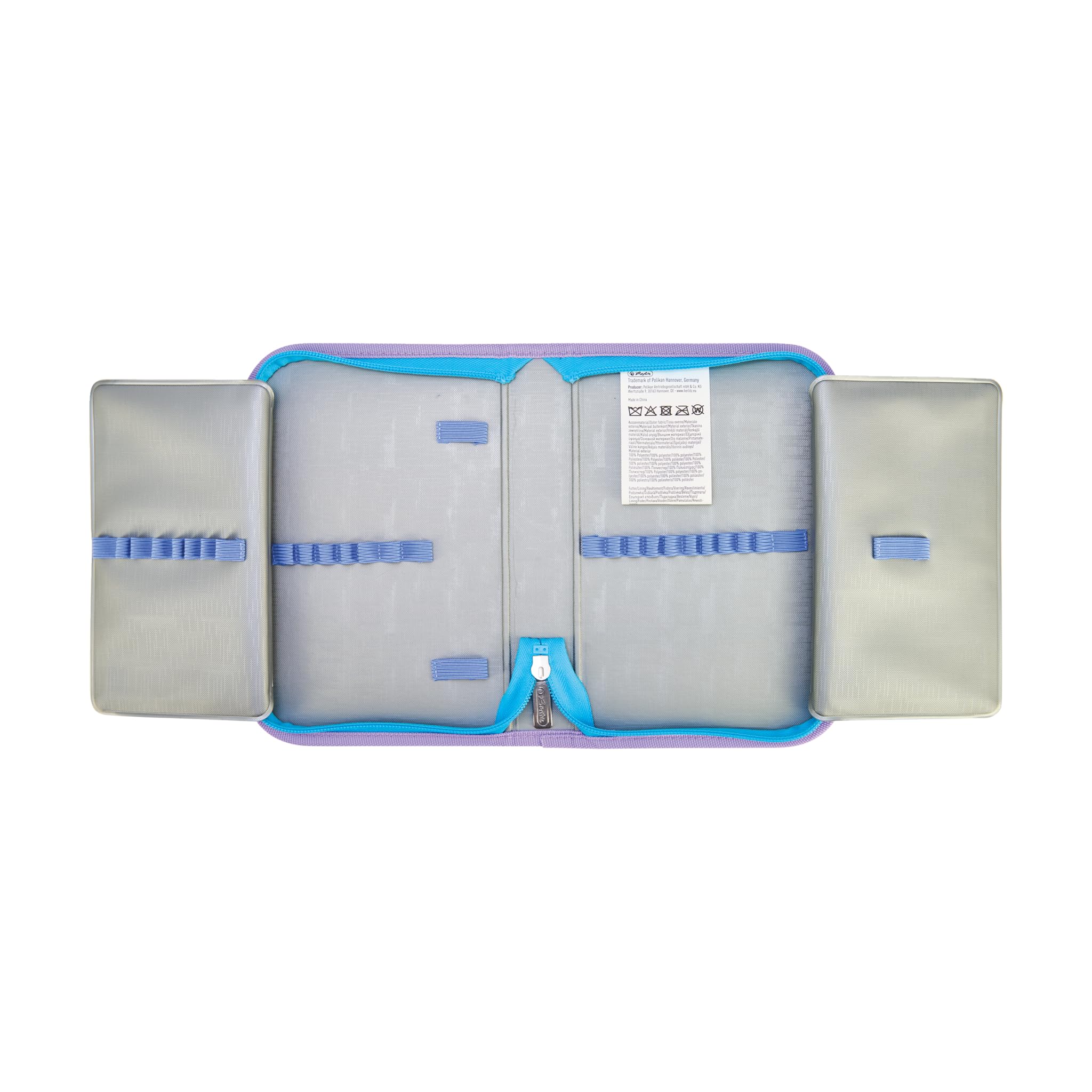Herlitz Unisex Ultralight XL tornister szkolny dla dzieci, liliowy, jasnozielony, turkusowy, liliowy, jasnozielony, turkusowy, 39 x 32 x 23 cm, 22 l