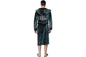 Personalized Hooded Robes for Men