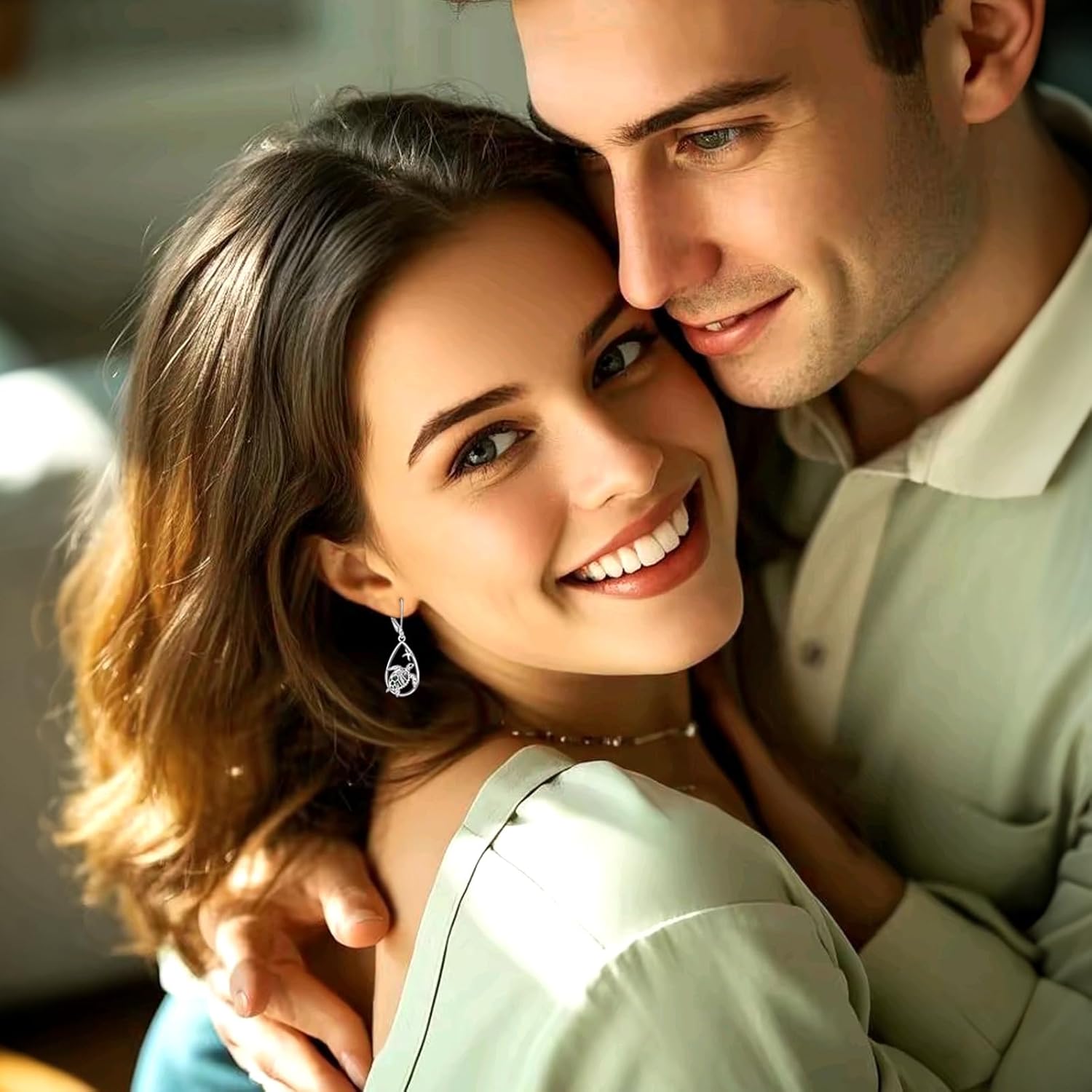 Teardrop Earrings 925 Sterling Silver Dangle Earrings Animal Jewelry Gifts for Women - Image 5