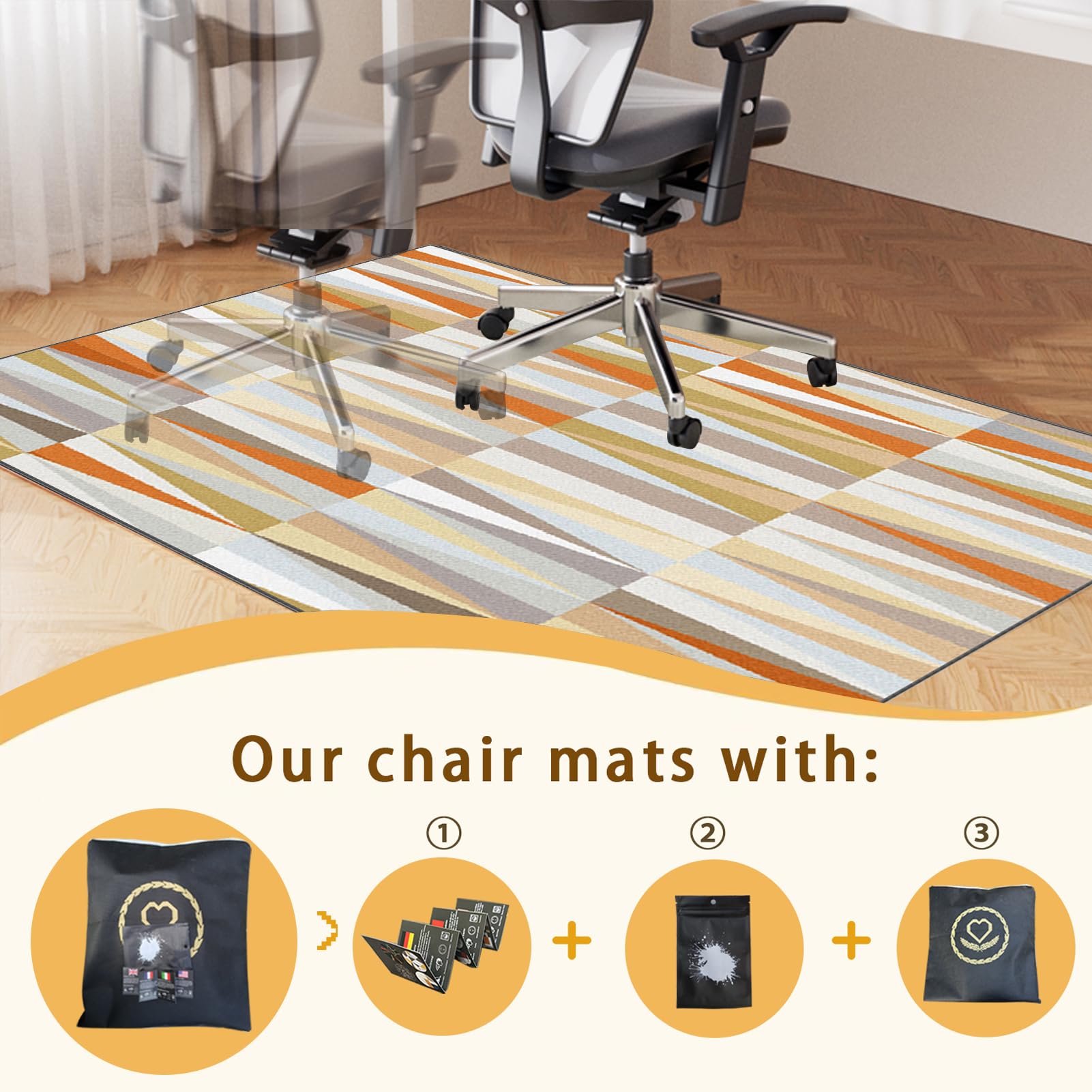 Alfombra Silla Ruedas Gaming Oficina, Alfombra Silla Escritorio, Gaming Protector de Suelo, Oficina Escritorio Gamer Alfombrilla, Alfombras para Sillas, Alfombra Suelo Gaming 200 x 300 cm