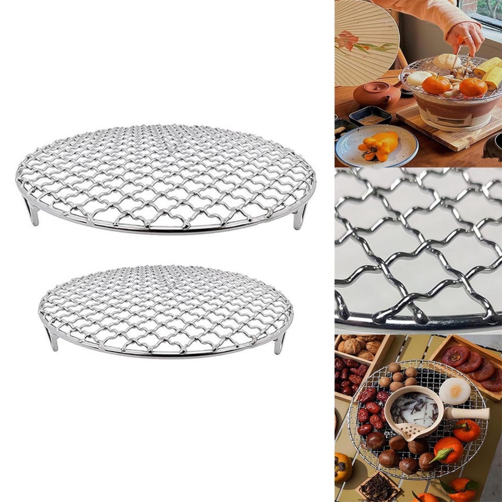 Petromax Atago RVS Grillrooster ⌀ 34 cm