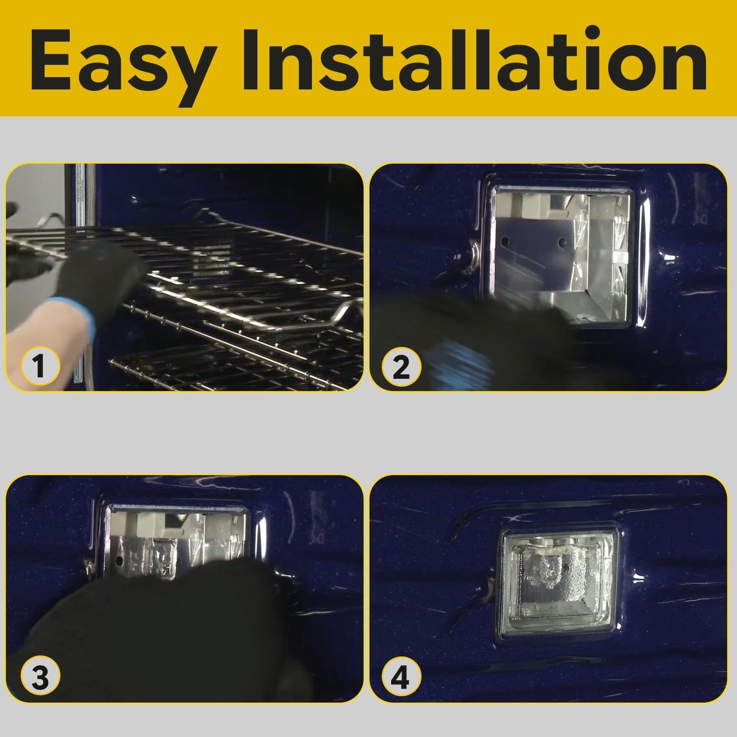 6-Pack G9 40W Microwave Light Bulb Compatible with Whirlpool GE Maytag Jenn Air LG Oven Replace#: WPW10472384 W10472384 W11520384