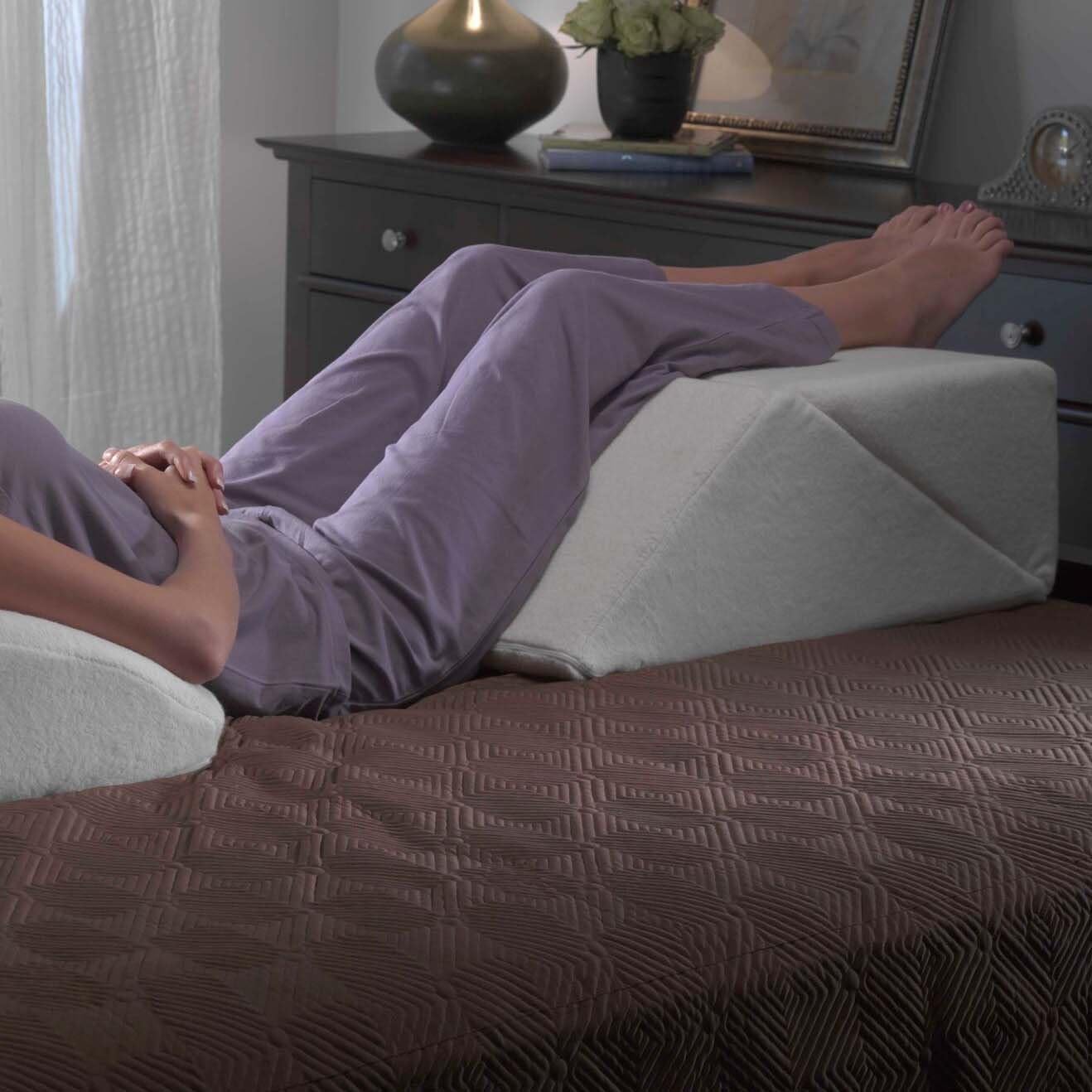 Back Support Systems Convertible Leg Wedge | Allows for Exact Positioning | Elevate and Ease Strain on Knees