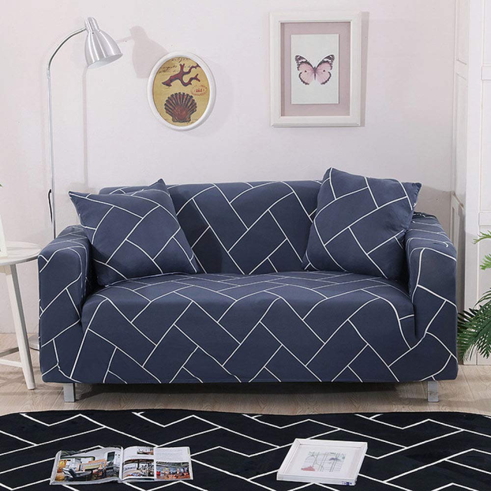 Housse de canapé extensible ficelle pour rénover un salon usé sans tout changer