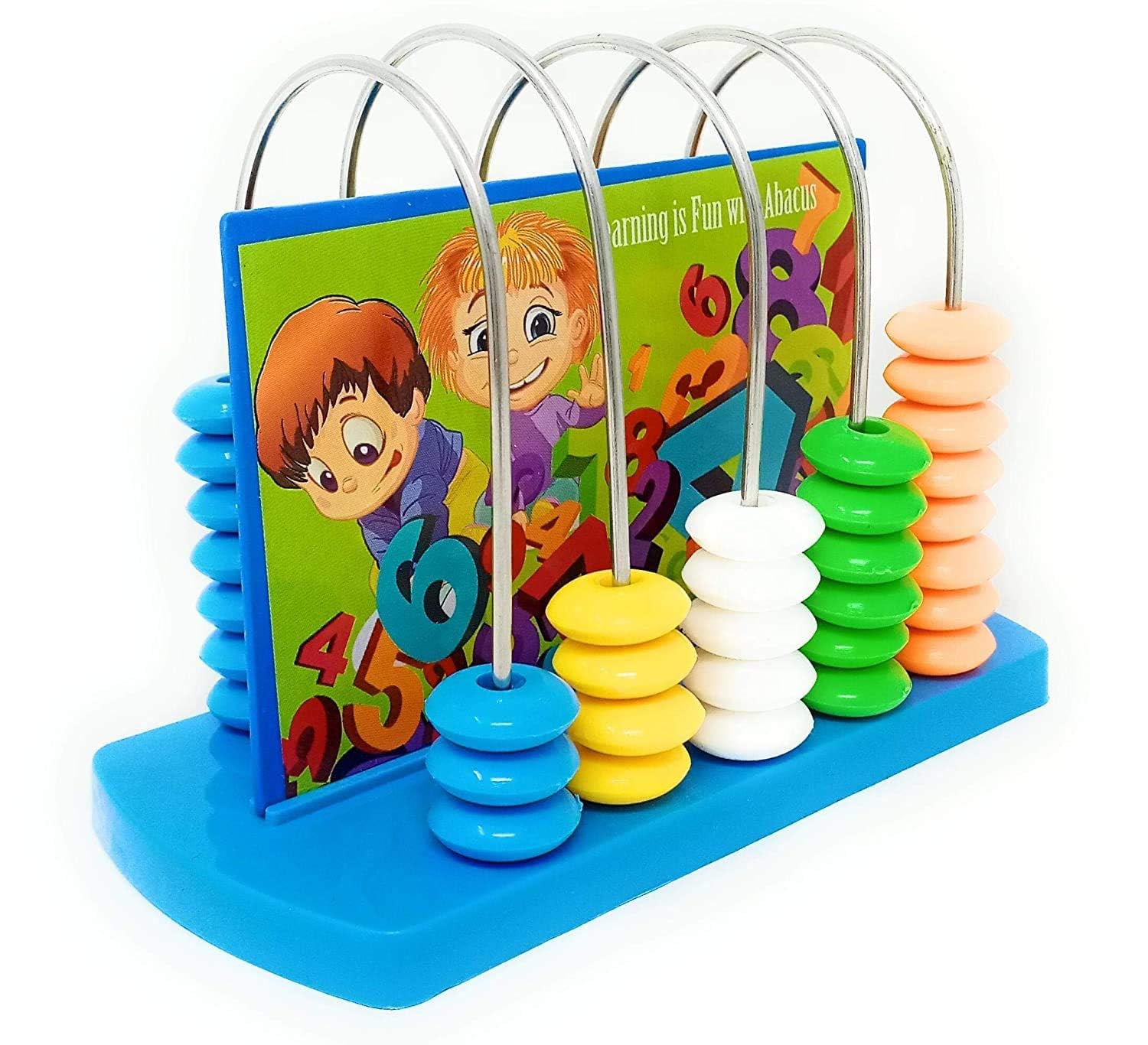 TS Playy® Calculation Shelf | Abacus Counting Addition Subtraction | Maths Learning Early Educational Kit Toy for Kids (B08MY7466W) Amazon Price History, Amazon Price Tracker