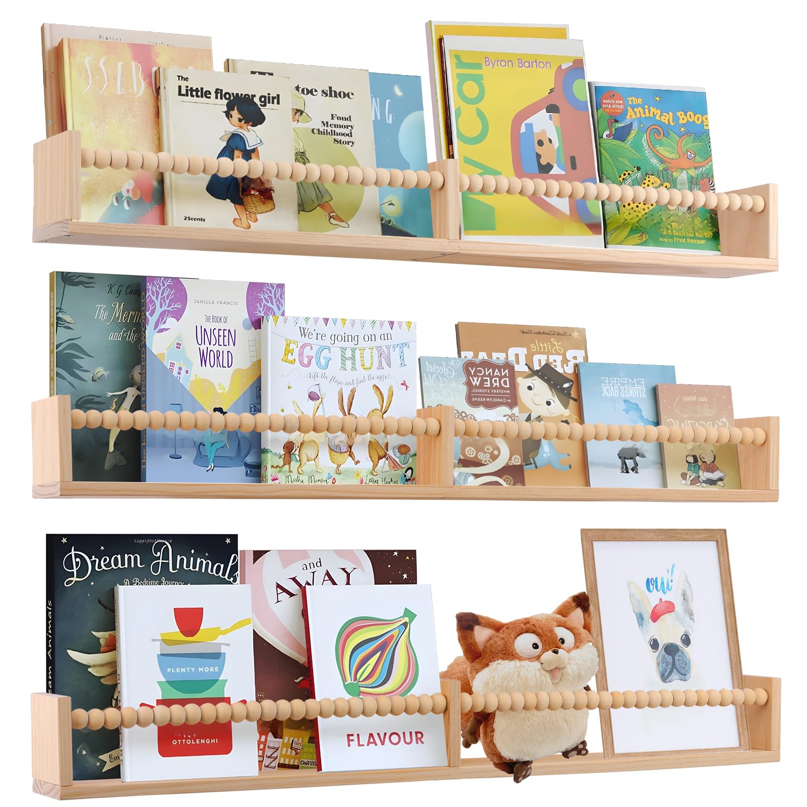 birola Nursery Book Shelves for Kids Rooms