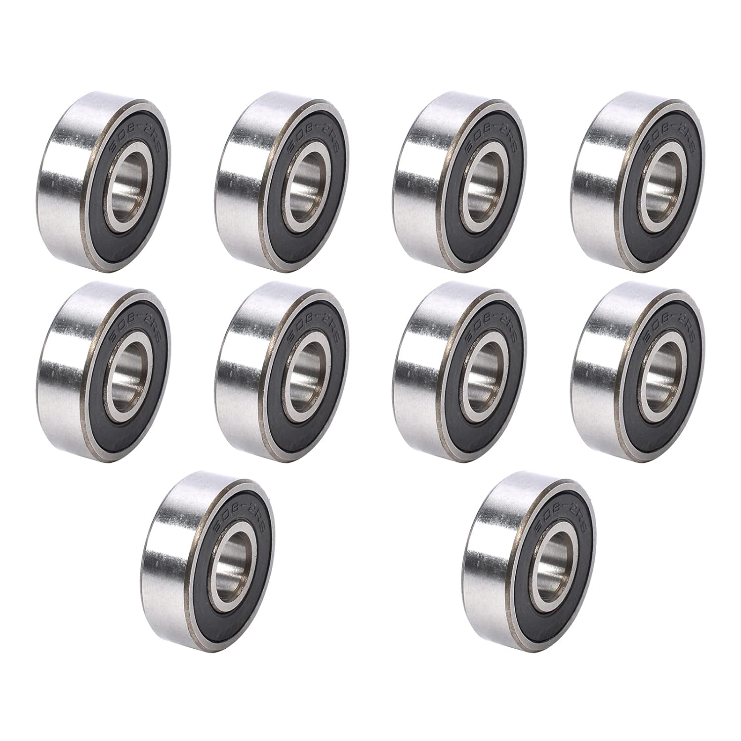 6062RS Deep Groove Ball Bearing 8x22x7mm Double Sealed High Carbon