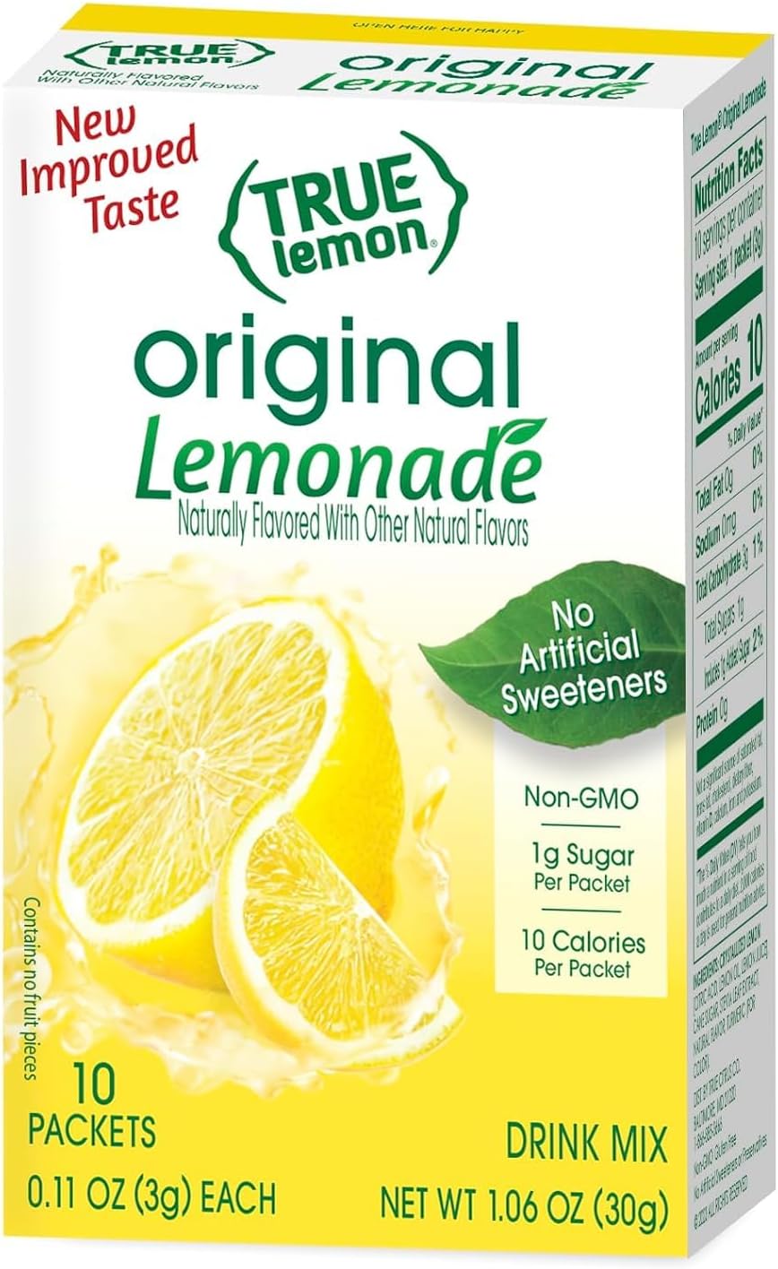 True Lemon Lemonade 10Count Pack Of 12