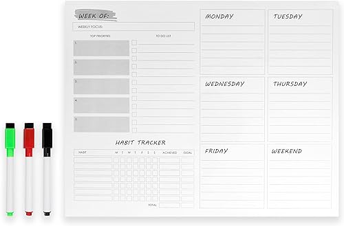 Miniatura 4 de Planificador de objetivos de seguimiento de hábitos para objetivos inspiradores y motivación, planificador de TDAH para hombres y mujeres,