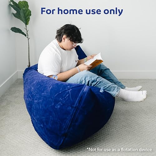 Miniatura 7 de Fun and Function Cozy Canoe - Peapod sensorial inflable para niños con problemas sensoriales y necesidades especiales, compresión terapéutica y