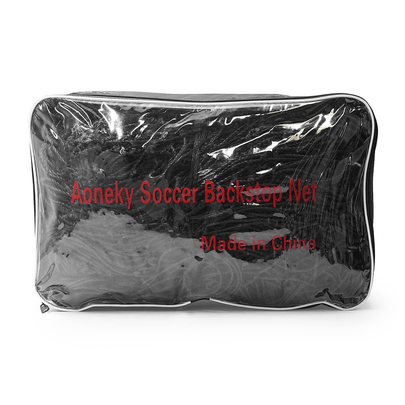 Aoneky Rete Para Palloni Calcio 3x3M/3x6M in HDPE 2,5mm, Maglia 10x10cm Fermo Palla Calcio Basket Pallavolo Giardino