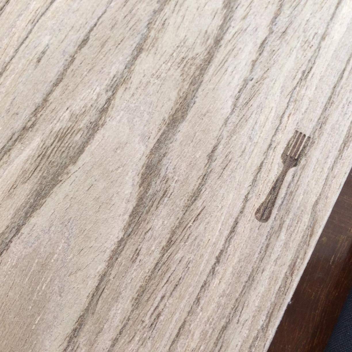 Carpetas para menú restaurante realizadas a mano en Italia - Kit de 3 unidades de madera, tamaño 23 x 32 cm.