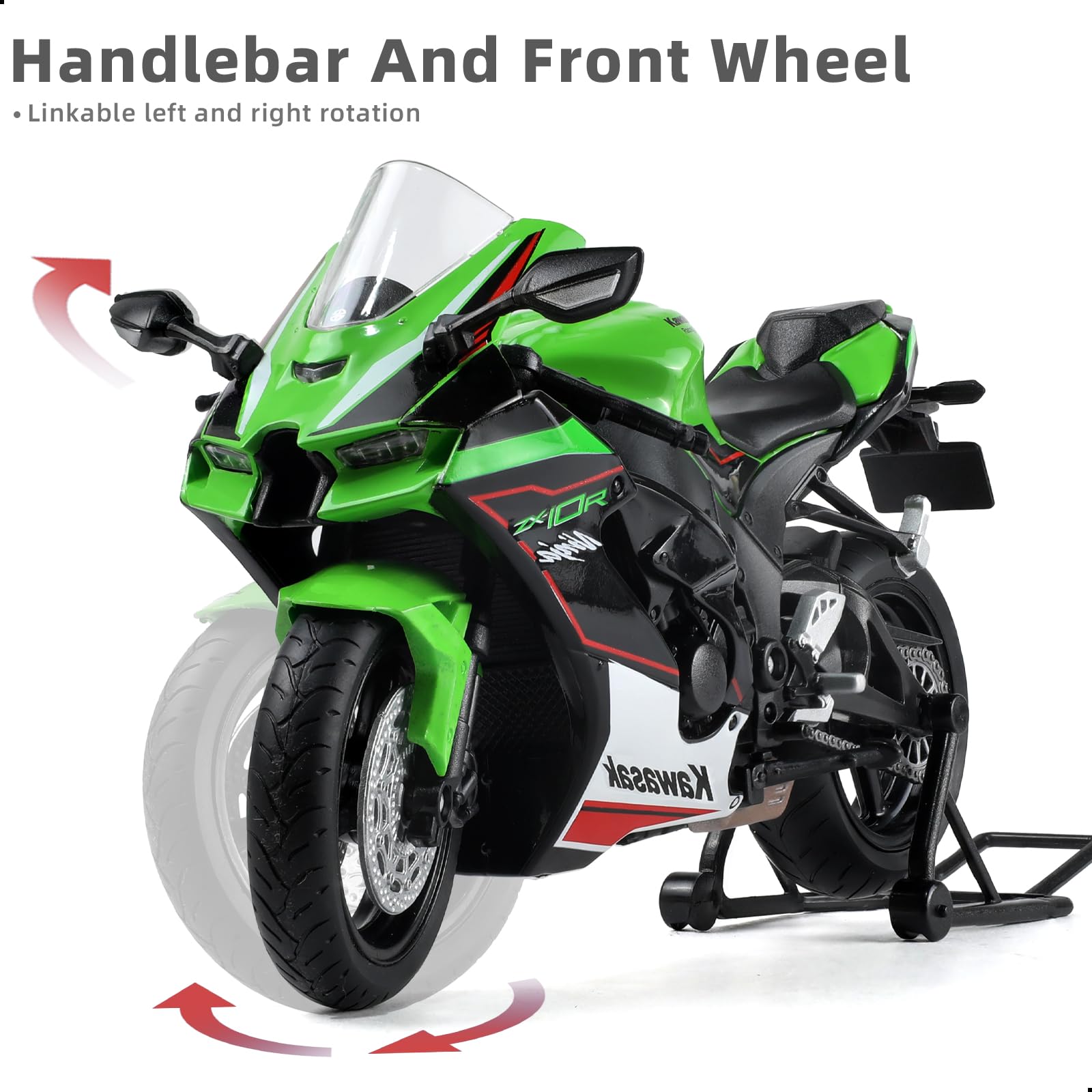 Amazon.com: Risopen 1:12 Motorcycle Model Toy for Kawasaki