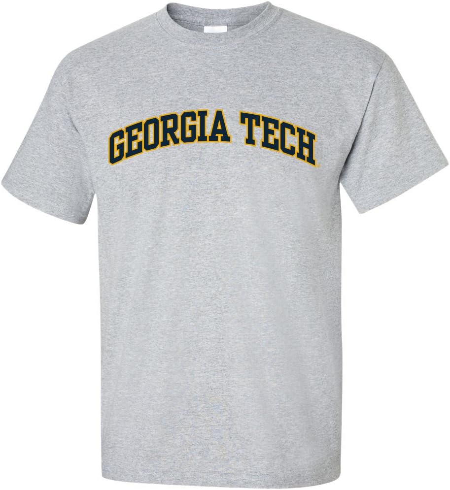 SportsLine Distributors NCAA Men's Wordmark T-Shirt, Gray