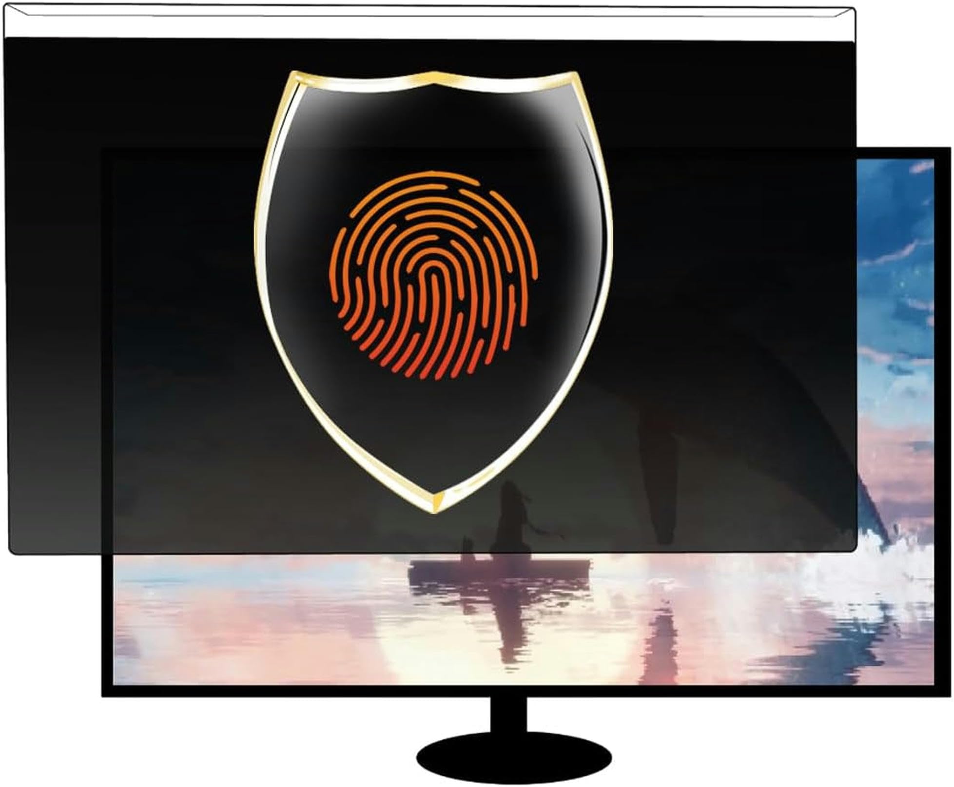 Film de confidentialité pour écran et filtre anti-regard suspendu protection yeux